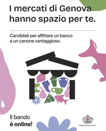 Online il bando comunale per l'assegnazione dei banchi nei mercati di Terralba, Scio, Dinegro e Treponti.