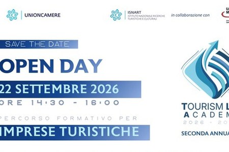 22 settembre 2026: Open Day Tourism Lab Academy per le imprese. Iscrizioni aperte