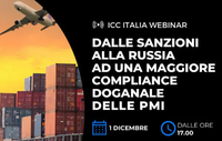 1 dicembre 2022 - webinar: Dalle sanzioni alla Russia ad una maggiore compliance doganale delle PMI