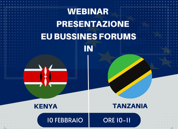 10 febbraio 2023 - webinar Presentazione dell’EU-Kenya Tanzania Business Forum