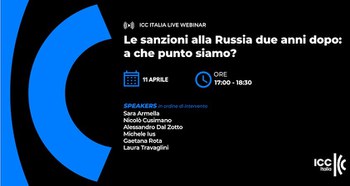 11 aprile 2024 - webinar: Le sanzioni alla Russia due anni dopo: a che punto siamo?