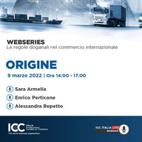 9 marzo 2022 - Webinar: Origine