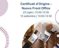 Certificati di origine - webinar: Nuovo Front Office 2025