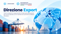 Direzione Export: supporto all'internazionalizzazione delle imprese italiane attraverso percorsi di orientamento ai mercati esteri