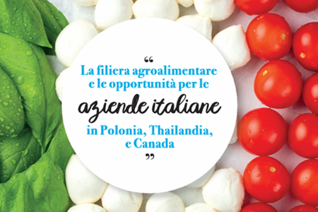 Polonia, Thailandia e Canada - Ciclo di webinar, La filiera agroalimentare e le opportunità per le aziende italiane