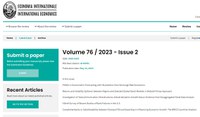 16 maggio 2023 - Online la seconda uscita di Economia Internazionale/International Economics
