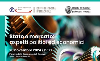 28 novembre In Borsa Valori la XV^ edizione dei premi Economia Internazionale