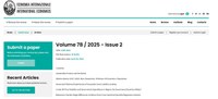 5 maggio 2025 - online la seconda uscita di Economia Internazionale/International Economics