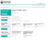 1 agosto 2022 - Online la terza uscita di Economia Internazionale/International Economics