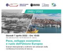 7 aprile 2022 - Pace, sviluppo economico e ruolo dell’Unione Europea