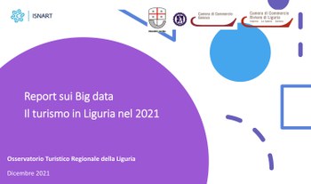 4 marzo 2022 - Disponibile il report sui Big Data dell'Osservatorio Turistico Liguria Liguria